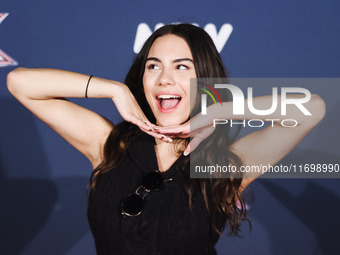 EL MA attends the photocall for the press conference of X Factor at Teatro Repower in Milan, Italy, on October 22, 2024 (