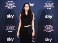 EL MA attends the photocall for the press conference of X Factor at Teatro Repower in Milan, Italy, on October 22, 2024 (