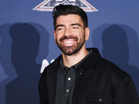 Gianluca Gazzoli attends the photocall for the press conference of X Factor at Teatro Repower in Milan, Italy, on October 22, 2024. (