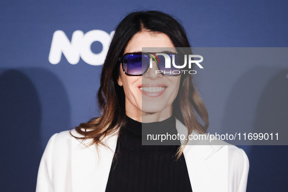 Giorgia attends the photocall for the press conference of X Factor at Teatro Repower in Milan, Italy, on October 22, 2024 