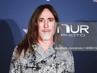 Manuel Agnelli attends the photocall for the press conference of X Factor at Teatro Repower in Milan, Italy, on October 22, 2024 (