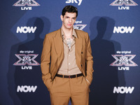 Achille Lauro attends the photocall for the press conference of X Factor at Teatro Repower in Milan, Italy, on October 22, 2024 (