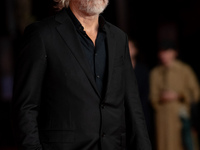 Tommaso Ragno attends the ''L'Isola Degli Idealisti'' red carpet during the 19th Rome Film Festival at Auditorium Parco Della Musica in Rome...