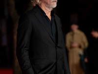 Tommaso Ragno attends the ''L'Isola Degli Idealisti'' red carpet during the 19th Rome Film Festival at Auditorium Parco Della Musica in Rome...