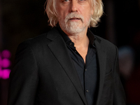 Tommaso Ragno attends the ''L'Isola Degli Idealisti'' red carpet during the 19th Rome Film Festival at Auditorium Parco Della Musica in Rome...