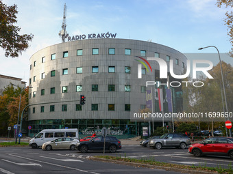 A headquarters of Radio Krakow in Krakow, Poland on October 23rd, 2024. After dismissing journalists, OFF Radio Krakow, an online programme...