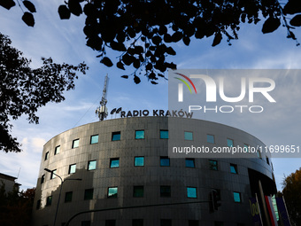 A headquarters of Radio Krakow in Krakow, Poland on October 23rd, 2024. After dismissing journalists, OFF Radio Krakow, an online programme...