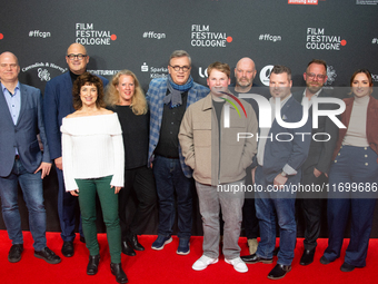 Hape Kerkeling, a German actor, Julius Weckauf, a German actor, Isabel Varell, a German actress, Christiane Hinz, head of WDR documentary pr...