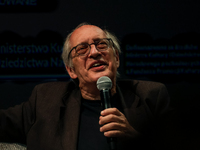 Eliot Weinberger participates in a panel discussion during the 16. Joseph Conrad International Literature Festival in Krakow, Poland on Octo...