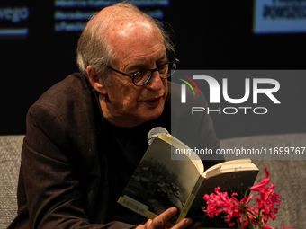 Eliot Weinberger participates in a panel discussion during the 16. Joseph Conrad International Literature Festival in Krakow, Poland on Octo...