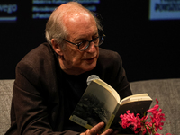 Eliot Weinberger participates in a panel discussion during the 16. Joseph Conrad International Literature Festival in Krakow, Poland on Octo...