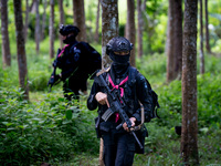 Snipers patrol the jungle in Pattani. Special Forces, the Black Army, and Volunteer Force Operations in Thailand's Deep South perform intell...