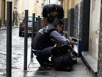 A 15-year-old boy with no criminal record is killed in the city center of Naples, Italy, on October 24, 2024. The shooting, in which the you...