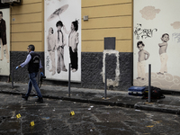 A 15-year-old boy with no criminal record is killed in the city center of Naples, Italy, on October 24, 2024. The shooting, in which the you...