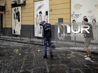 A 15-year-old boy with no criminal record is killed in the city center of Naples, Italy, on October 24, 2024. The shooting, in which the you...