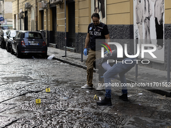 A 15-year-old boy with no criminal record is killed in the city center of Naples, Italy, on October 24, 2024. The shooting, in which the you...