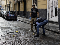 A 15-year-old boy with no criminal record is killed in the city center of Naples, Italy, on October 24, 2024. The shooting, in which the you...