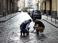 A 15-year-old boy with no criminal record is killed in the city center of Naples, Italy, on October 24, 2024. The shooting, in which the you...