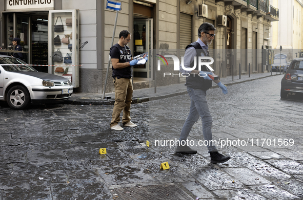 A 15-year-old boy with no criminal record is killed in the city center of Naples, Italy, on October 24, 2024. The shooting, in which the you...