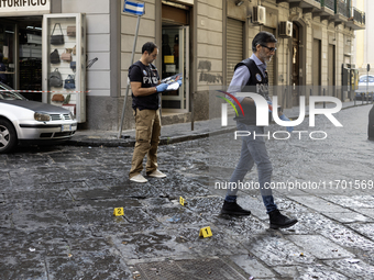 A 15-year-old boy with no criminal record is killed in the city center of Naples, Italy, on October 24, 2024. The shooting, in which the you...