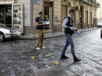 A 15-year-old boy with no criminal record is killed in the city center of Naples, Italy, on October 24, 2024. The shooting, in which the you...