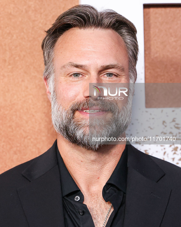 David Lemanowicz arrives at the Los Angeles Premiere Of Paramount+'s Original Series 'Lioness' Season 2 held at the Academy of Motion Pictur...