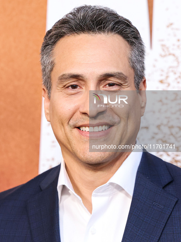 Demian Castro arrives at the Los Angeles Premiere Of Paramount+'s Original Series 'Lioness' Season 2 held at the Academy of Motion Picture A...