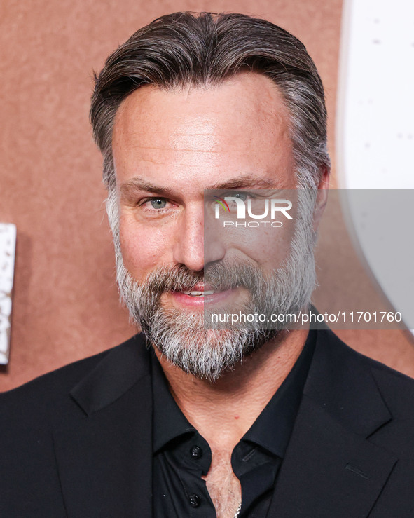 David Lemanowicz arrives at the Los Angeles Premiere Of Paramount+'s Original Series 'Lioness' Season 2 held at the Academy of Motion Pictur...