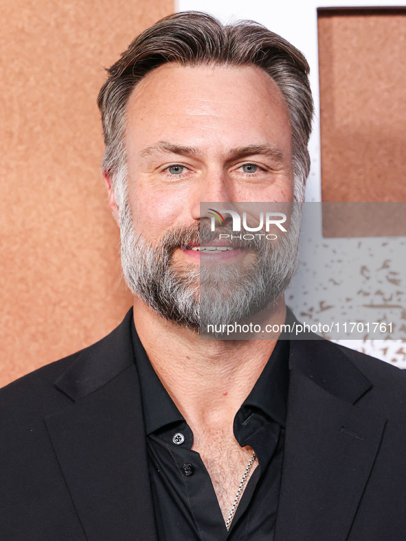 David Lemanowicz arrives at the Los Angeles Premiere Of Paramount+'s Original Series 'Lioness' Season 2 held at the Academy of Motion Pictur...