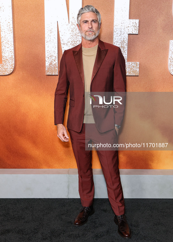 Dave Annable arrives at the Los Angeles Premiere Of Paramount+'s Original Series 'Lioness' Season 2 held at the Academy of Motion Picture Ar...