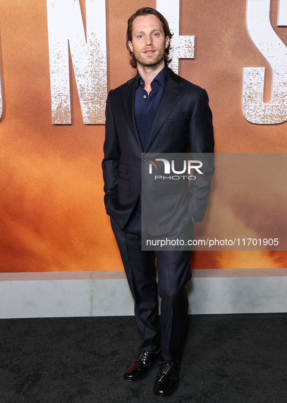 Jonathan Keltz arrives at the Los Angeles Premiere Of Paramount+'s Original Series 'Lioness' Season 2 held at the Academy of Motion Picture...