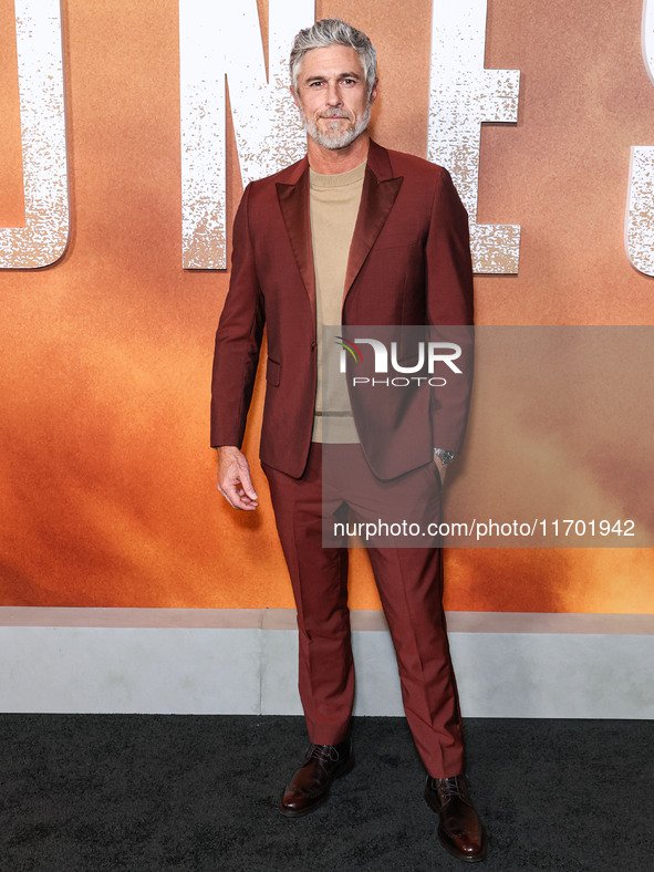 Dave Annable arrives at the Los Angeles Premiere Of Paramount+'s Original Series 'Lioness' Season 2 held at the Academy of Motion Picture Ar...