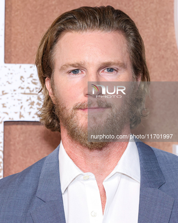 Thad Luckinbill arrives at the Los Angeles Premiere Of Paramount+'s Original Series 'Lioness' Season 2 held at the Academy of Motion Picture...