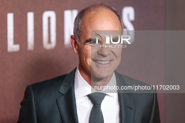 Michael Kelly arrives at the Los Angeles Premiere Of Paramount+'s Original Series 'Lioness' Season 2 held at the Academy of Motion Picture A...