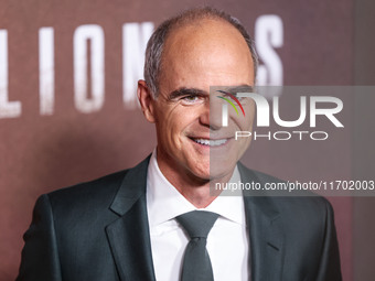 Michael Kelly arrives at the Los Angeles Premiere Of Paramount+'s Original Series 'Lioness' Season 2 held at the Academy of Motion Picture A...