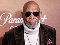 Morgan Freeman arrives at the Los Angeles Premiere Of Paramount+'s Original Series 'Lioness' Season 2 held at the Academy of Motion Picture...