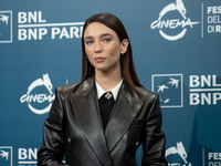 Matilda De Angelis attends the ''La legge di Lidia Poet - Seconda Stagione'' photocall during the 22nd Alice Nella Citta at Auditorium Parco...