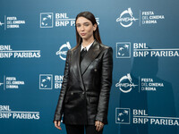 Matilda De Angelis attends the ''La legge di Lidia Poet - Seconda Stagione'' photocall during the 22nd Alice Nella Citta at Auditorium Parco...