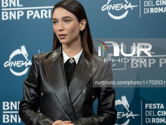 Matilda De Angelis attends the ''La legge di Lidia Poet - Seconda Stagione'' photocall during the 22nd Alice Nella Citta at Auditorium Parco...