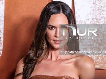 Odette Annable arrives at the Los Angeles Premiere Of Paramount+'s Original Series 'Lioness' Season 2 held at the Academy of Motion Picture...