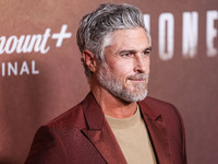 Dave Annable arrives at the Los Angeles Premiere Of Paramount+'s Original Series 'Lioness' Season 2 held at the Academy of Motion Picture Ar...