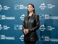 Matilda De Angelis attends the ''La legge di Lidia Poet - Seconda Stagione'' photocall during the 22nd Alice Nella Citta at Auditorium Parco...