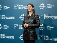 Matilda De Angelis attends the ''La legge di Lidia Poet - Seconda Stagione'' photocall during the 22nd Alice Nella Citta at Auditorium Parco...