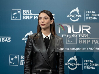 Matilda De Angelis attends the ''La legge di Lidia Poet - Seconda Stagione'' photocall during the 22nd Alice Nella Citta at Auditorium Parco...