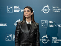 Matilda De Angelis attends the ''La legge di Lidia Poet - Seconda Stagione'' photocall during the 22nd Alice Nella Citta at Auditorium Parco...