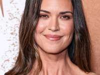 Odette Annable arrives at the Los Angeles Premiere Of Paramount+'s Original Series 'Lioness' Season 2 held at the Academy of Motion Picture...