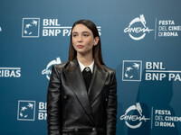 Matilda De Angelis attends the ''La legge di Lidia Poet - Seconda Stagione'' photocall during the 22nd Alice Nella Citta at Auditorium Parco...