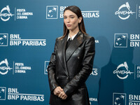 Matilda De Angelis attends the ''La legge di Lidia Poet - Seconda Stagione'' photocall during the 22nd Alice Nella Citta at Auditorium Parco...