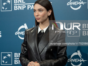 Matilda De Angelis attends the ''La legge di Lidia Poet - Seconda Stagione'' photocall during the 22nd Alice Nella Citta at Auditorium Parco...