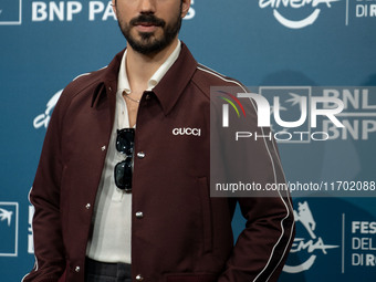 Gianmarco Saurino attends the ''La legge di Lidia Poet - Seconda Stagione'' photocall during the 22nd Alice Nella Citta at Auditorium Parco...